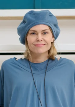 Henriette Steffensen Copenhagen BASKENMÜTZE | 4105 DUSTY BLUE Outlet