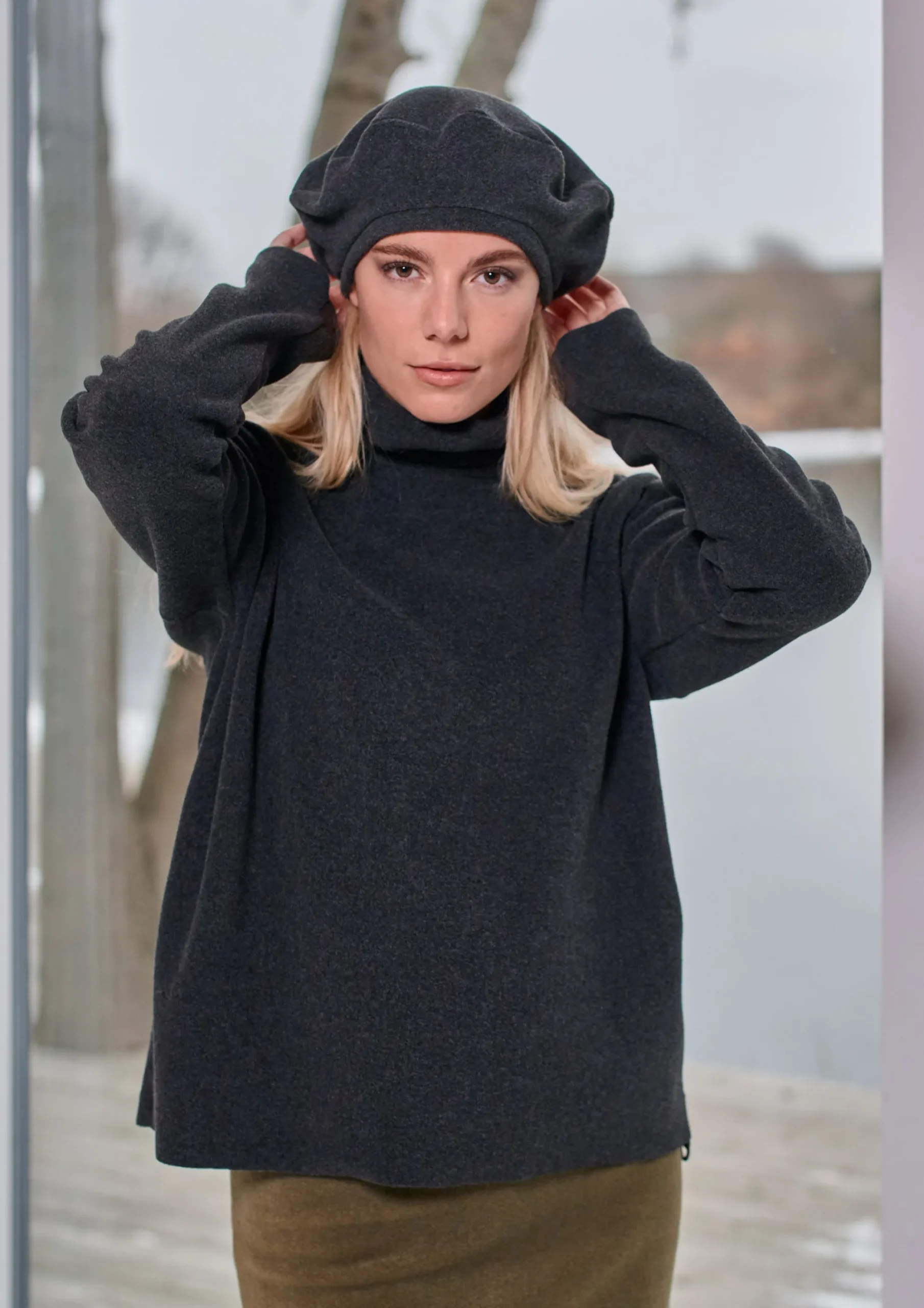 Henriette Steffensen Copenhagen BASKENMÜTZE | 4105 SOFT BLACK Store