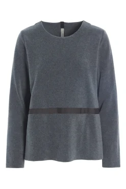 Henriette Steffensen Copenhagen BLUSE | 1358 GREY Best Sale