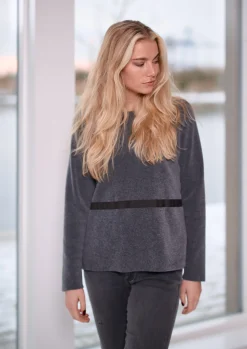Henriette Steffensen Copenhagen BLUSE | 1358 GREY Best Sale