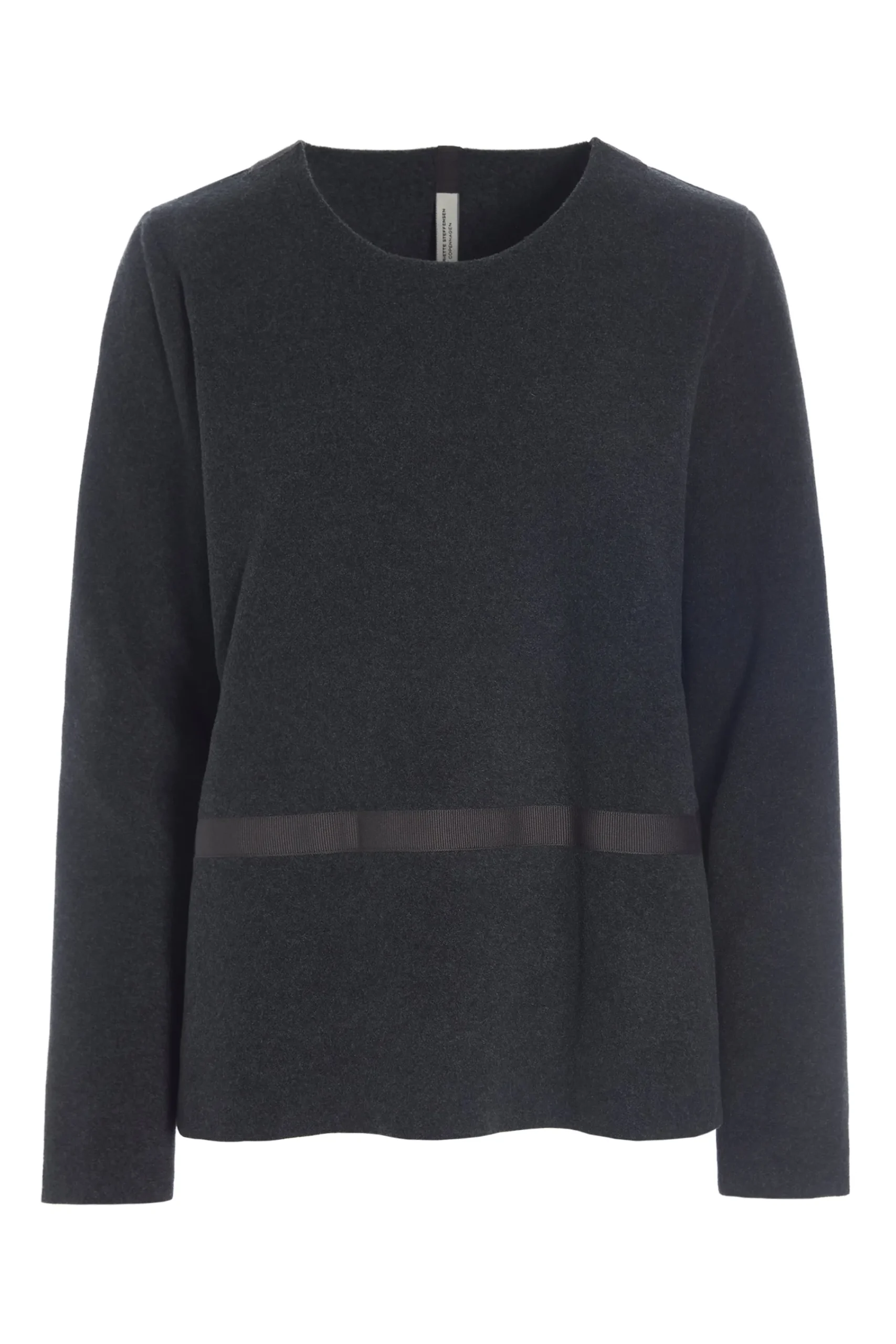 Henriette Steffensen Copenhagen BLUSE | 1358 SOFT BLACK Flash Sale