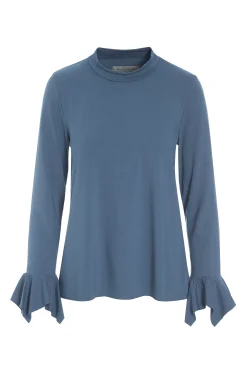 Henriette Steffensen Copenhagen BLUSE | 96039 DUSTY BLUE Flash Sale