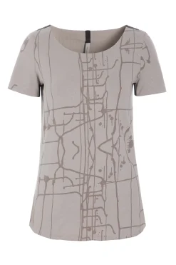 Henriette Steffensen Copenhagen BLUSE | 96045 ART PRINT SAND Best Sale