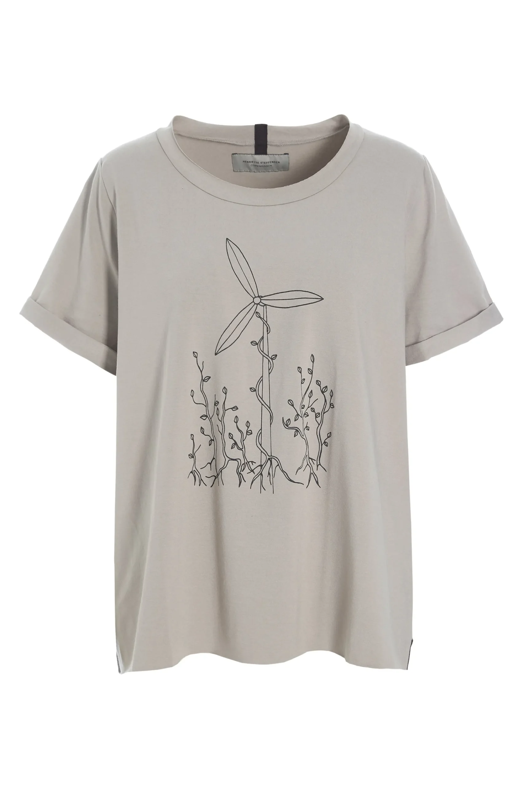 Henriette Steffensen Copenhagen BLUSE FREEDOM DRUCK | 96075 SAND Best