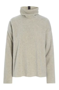 Henriette Steffensen Copenhagen BLUSE HOHER KRAGEN | 1360 SAND Store