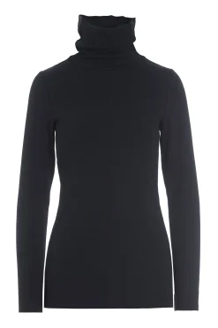 Henriette Steffensen Copenhagen BLUSE HOHER KRAGEN | 71603 BLACK Discount