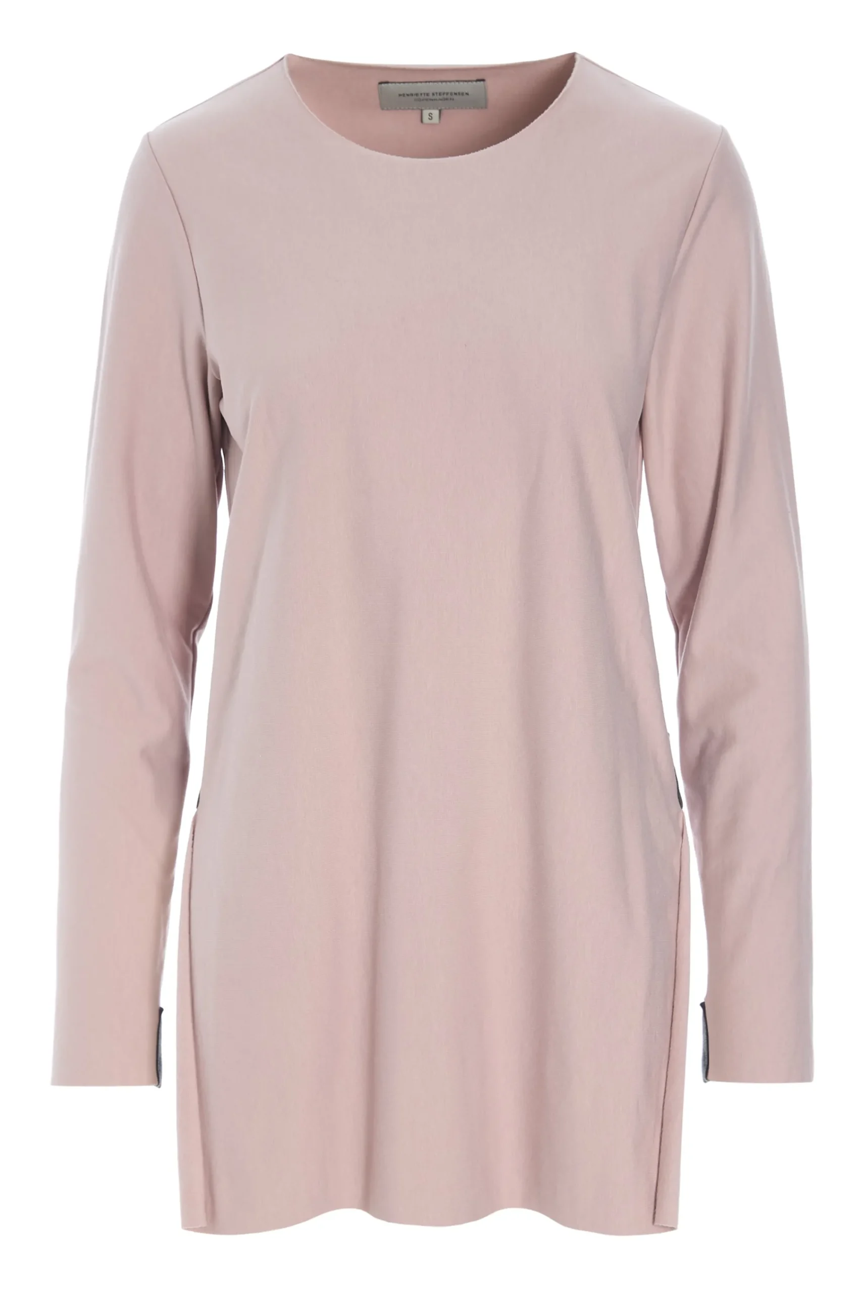 Henriette Steffensen Copenhagen BLUSE LANGER SCHLITZ | 71010 NUDE Fashion
