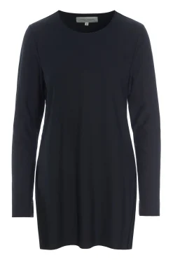 Henriette Steffensen Copenhagen BLUSE LANGER SCHLITZ | 71010 BLACK Best Sale