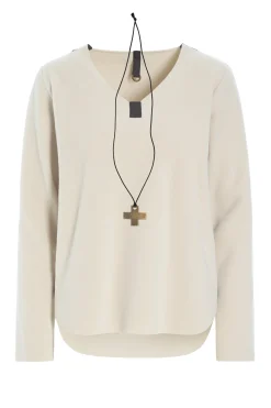 Henriette Steffensen Copenhagen BLUSE M/ HALSKETTE | 1362 KIT Discount