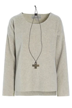 Henriette Steffensen Copenhagen BLUSE MIT RUNDEM HALS | 1355 SAND Clearance