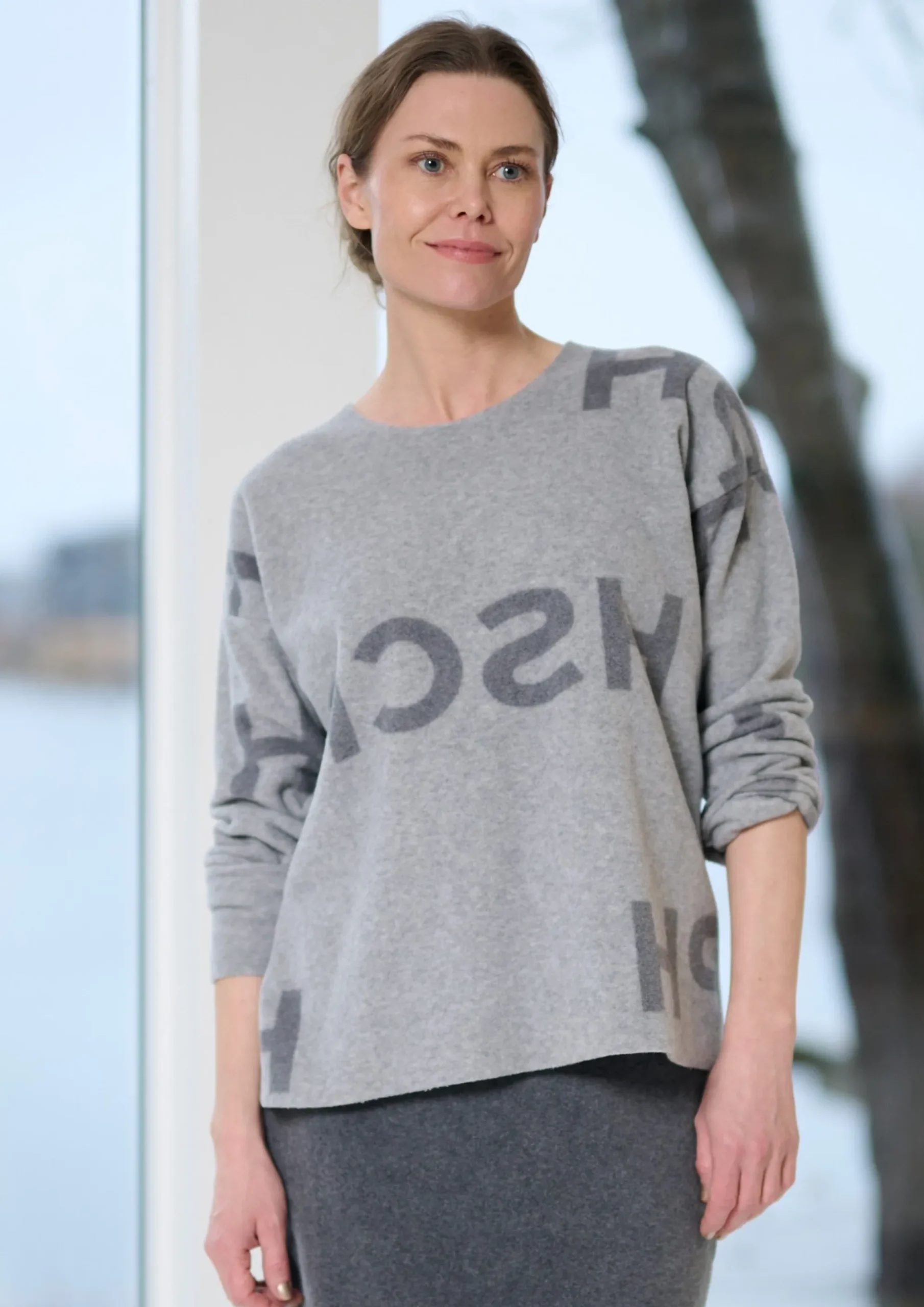 Henriette Steffensen Copenhagen BLUSE RUNDER AUSSCHNITT | 1359P HSCPH PRINT Online