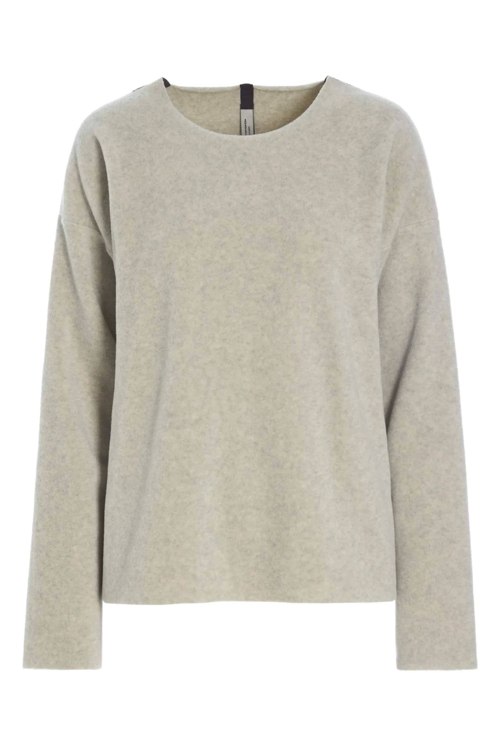 Henriette Steffensen Copenhagen BLUSE RUNDHALS | 1359 SAND Hot