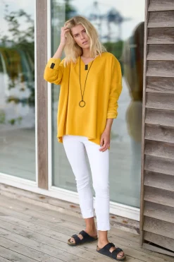 Henriette Steffensen Copenhagen BLUSE V-AUSSCHNITT | 1336 SAFRAN Store