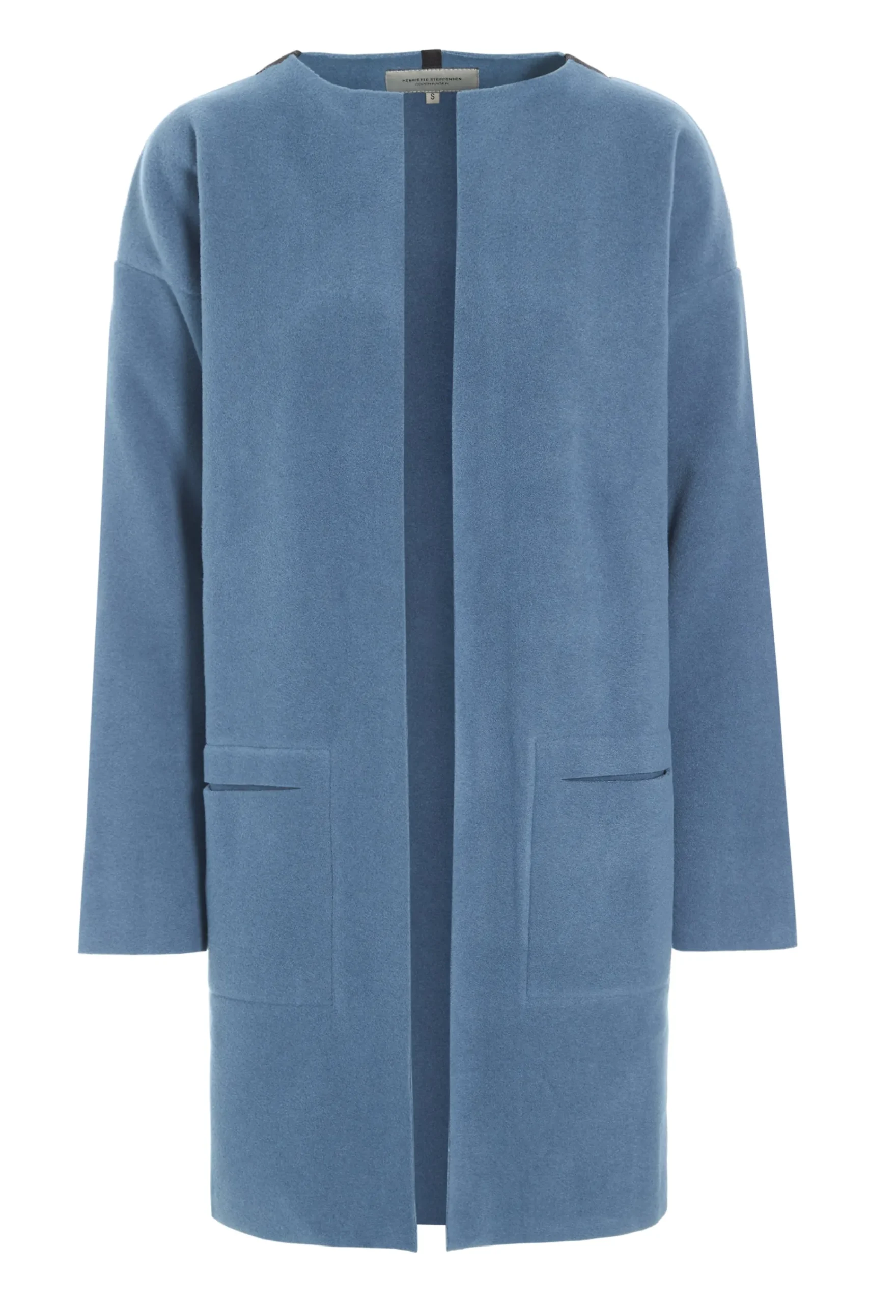 Henriette Steffensen Copenhagen CARDIGAN | 7104 DUSTY BLUE Discount