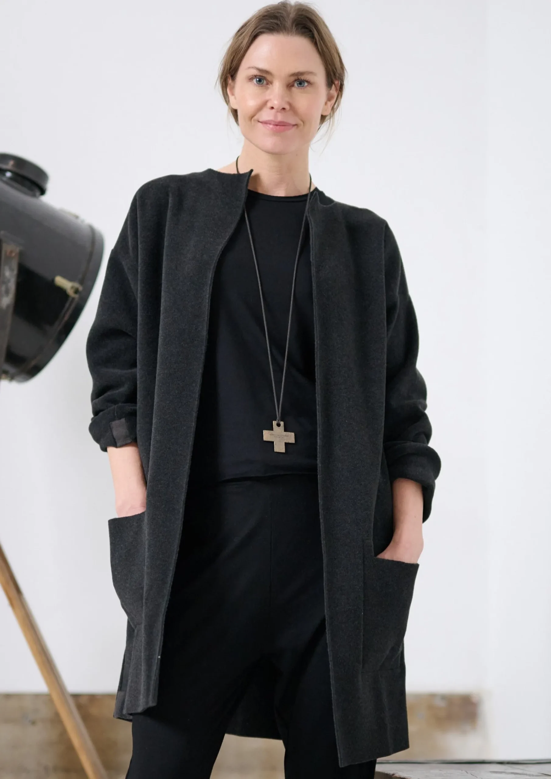 Henriette Steffensen Copenhagen CARDIGAN | 7104 SOFT BLACK Fashion