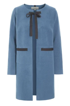 Henriette Steffensen Copenhagen CARDIGAN | 7124 DUSTY BLUE Best