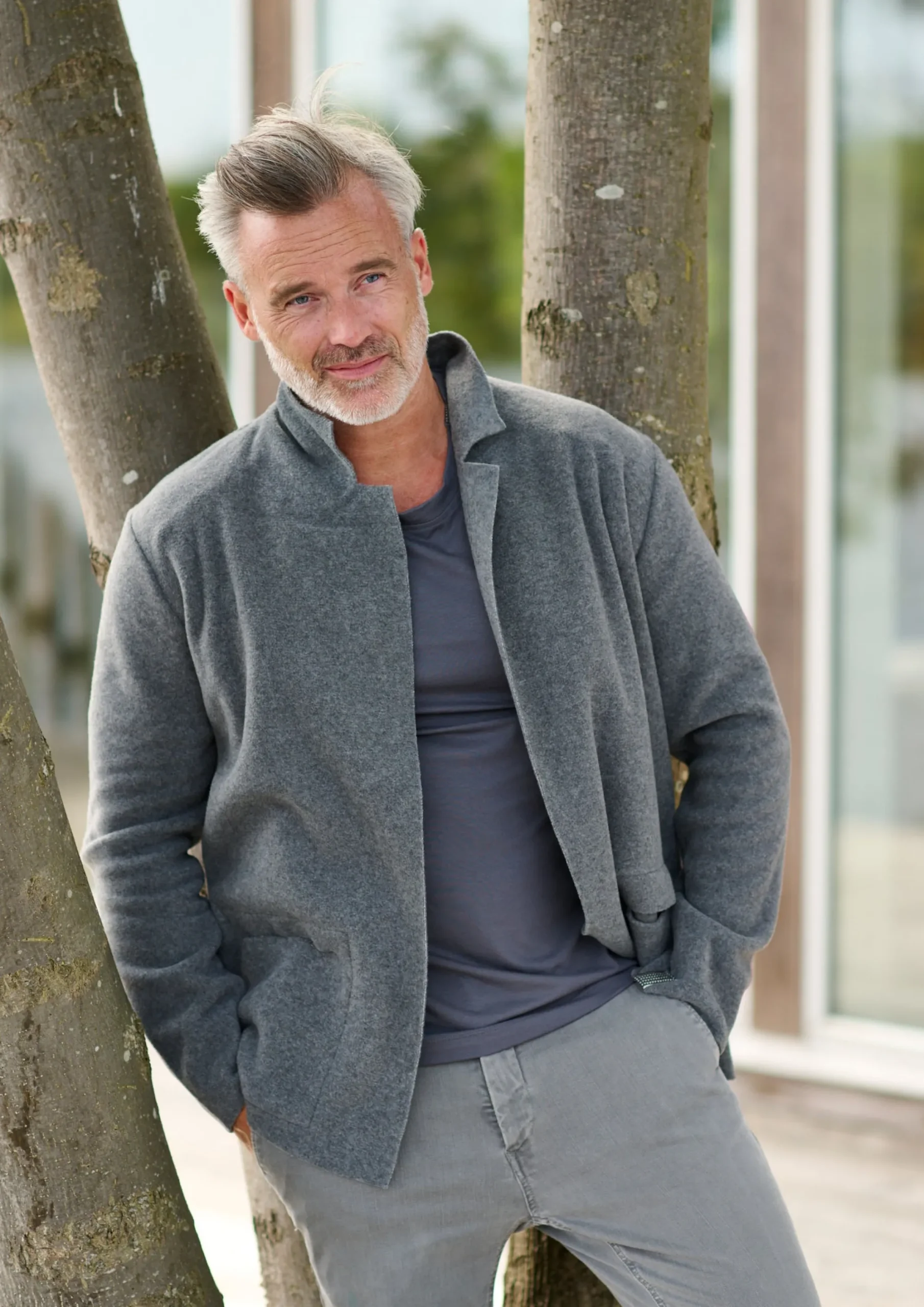 Henriette Steffensen Copenhagen CARDIGAN | 1001C GREY Fashion