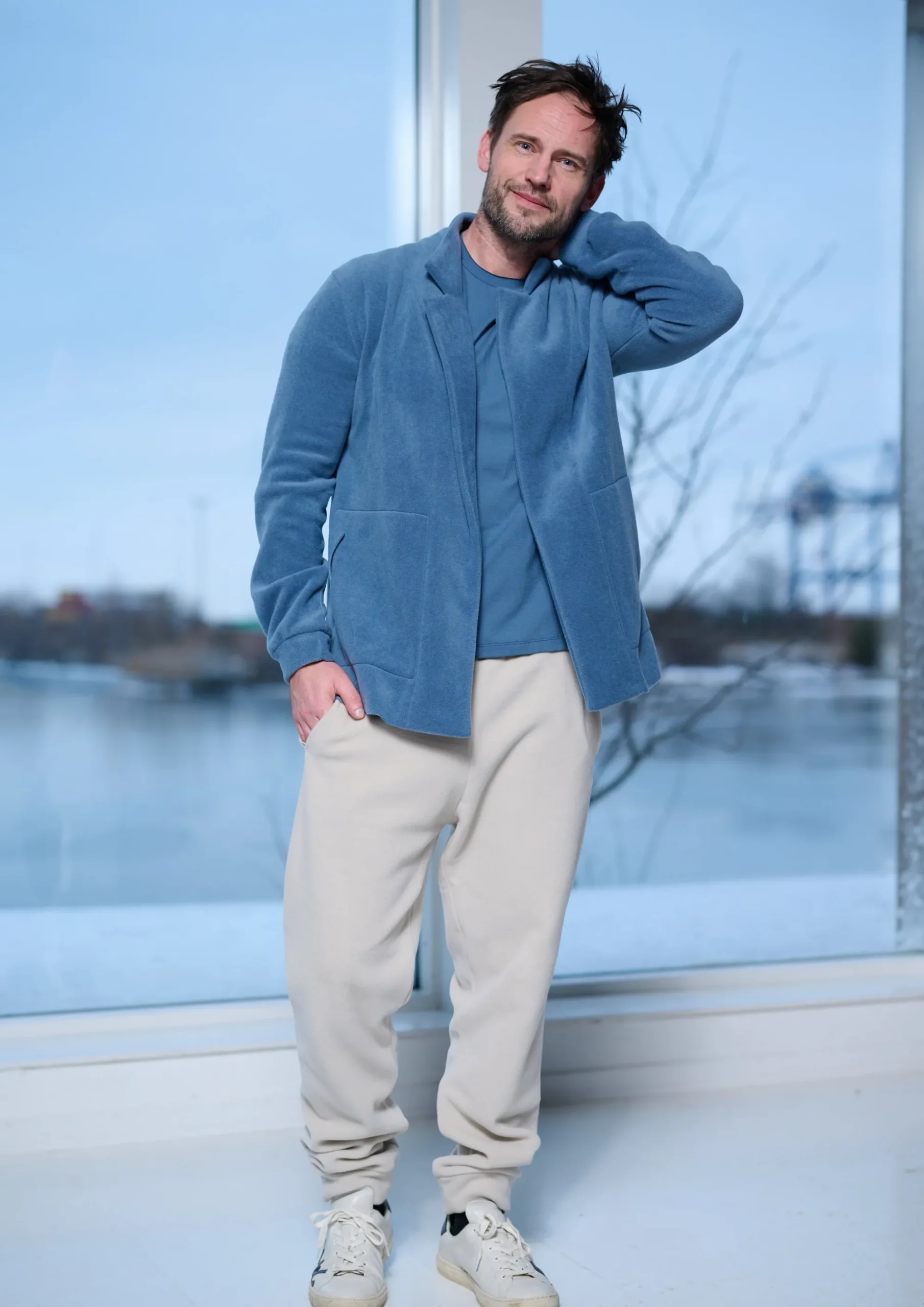 Henriette Steffensen Copenhagen CARDIGAN | 1027C DUSTY BLUE Cheap