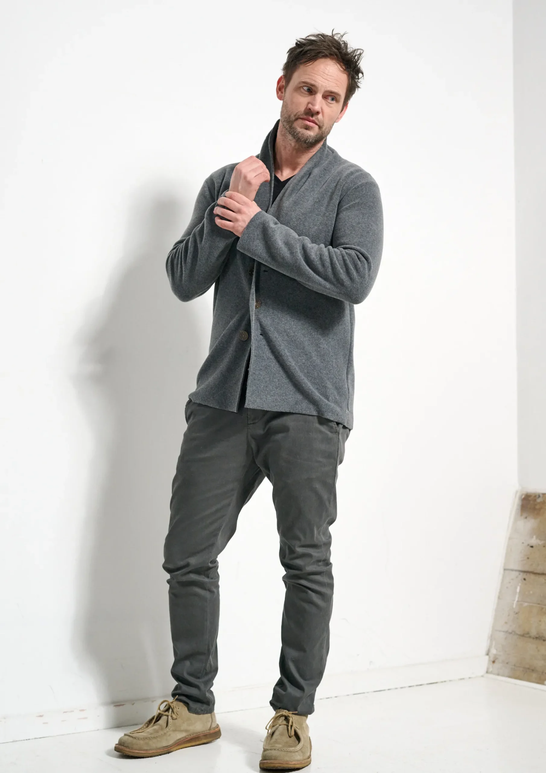 Henriette Steffensen Copenhagen CARDIGAN | 1034C GREY Hot