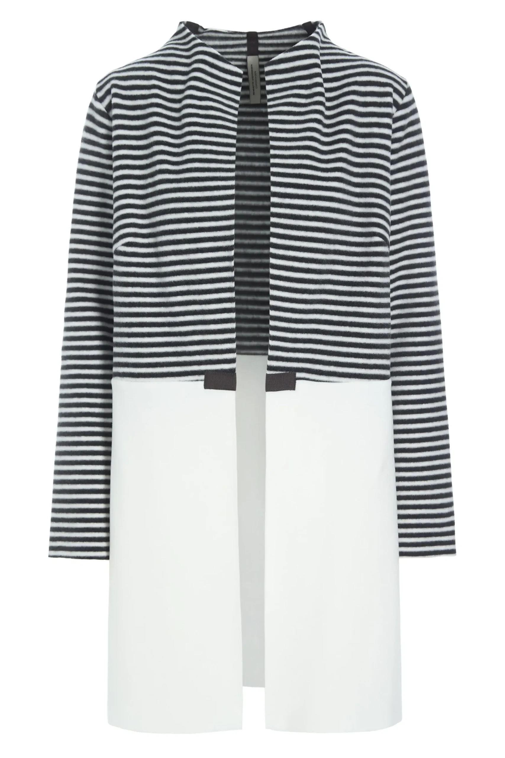 Henriette Steffensen Copenhagen CARDIGAN 2 FARBEN | 7133 STRIPES B&W/OW Best Sale