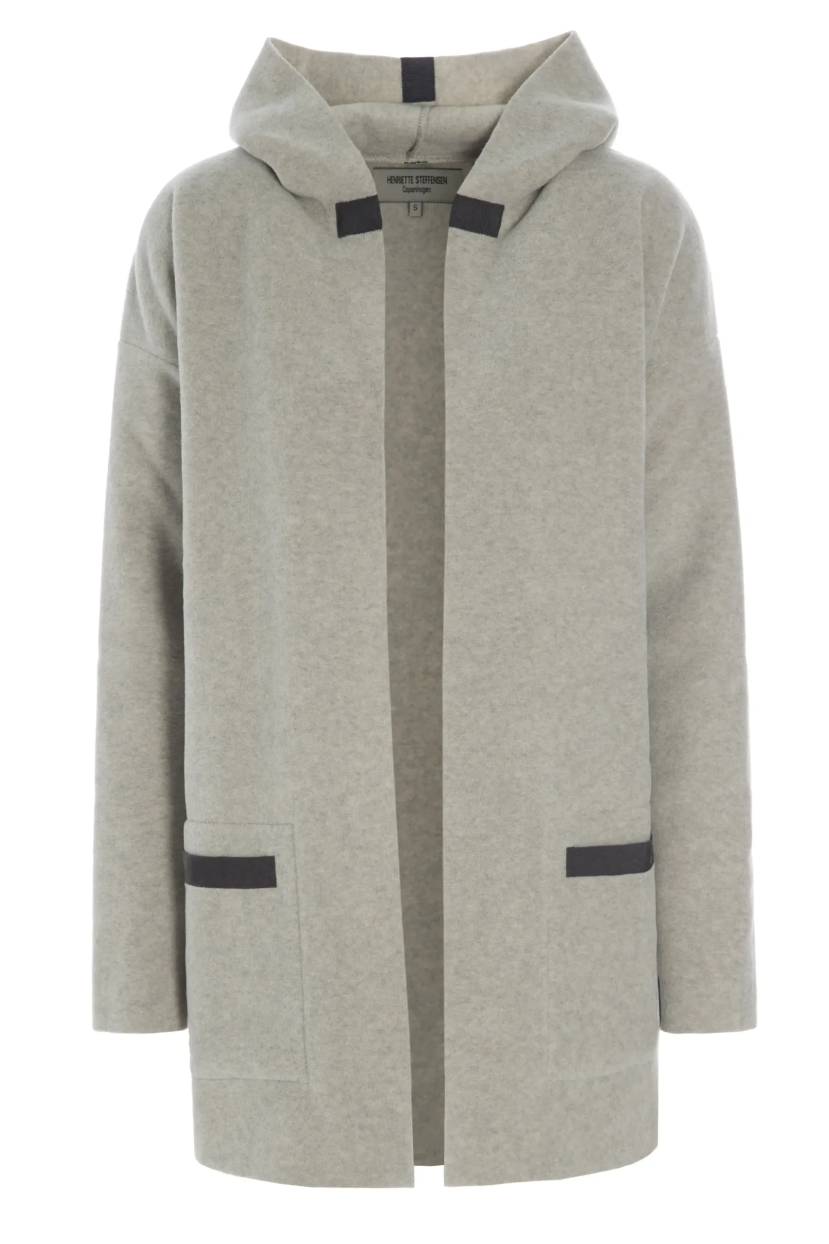 Henriette Steffensen Copenhagen CARDIGAN MIT KAPUZE | 7118 SAND Cheap