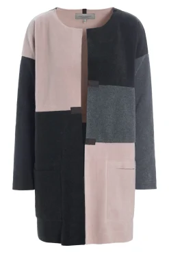 Henriette Steffensen Copenhagen CARDIGAN PATCH | 7161 GREY/NUDE/SB Outlet
