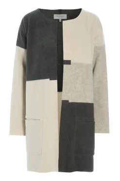 Henriette Steffensen Copenhagen CARDIGAN PATCH | 7161 KIT/SAND/FORREST Best Sale