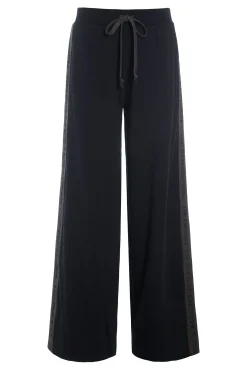 Henriette Steffensen Copenhagen FLARE SWEATHOSE | 72009 BLACK Flash Sale