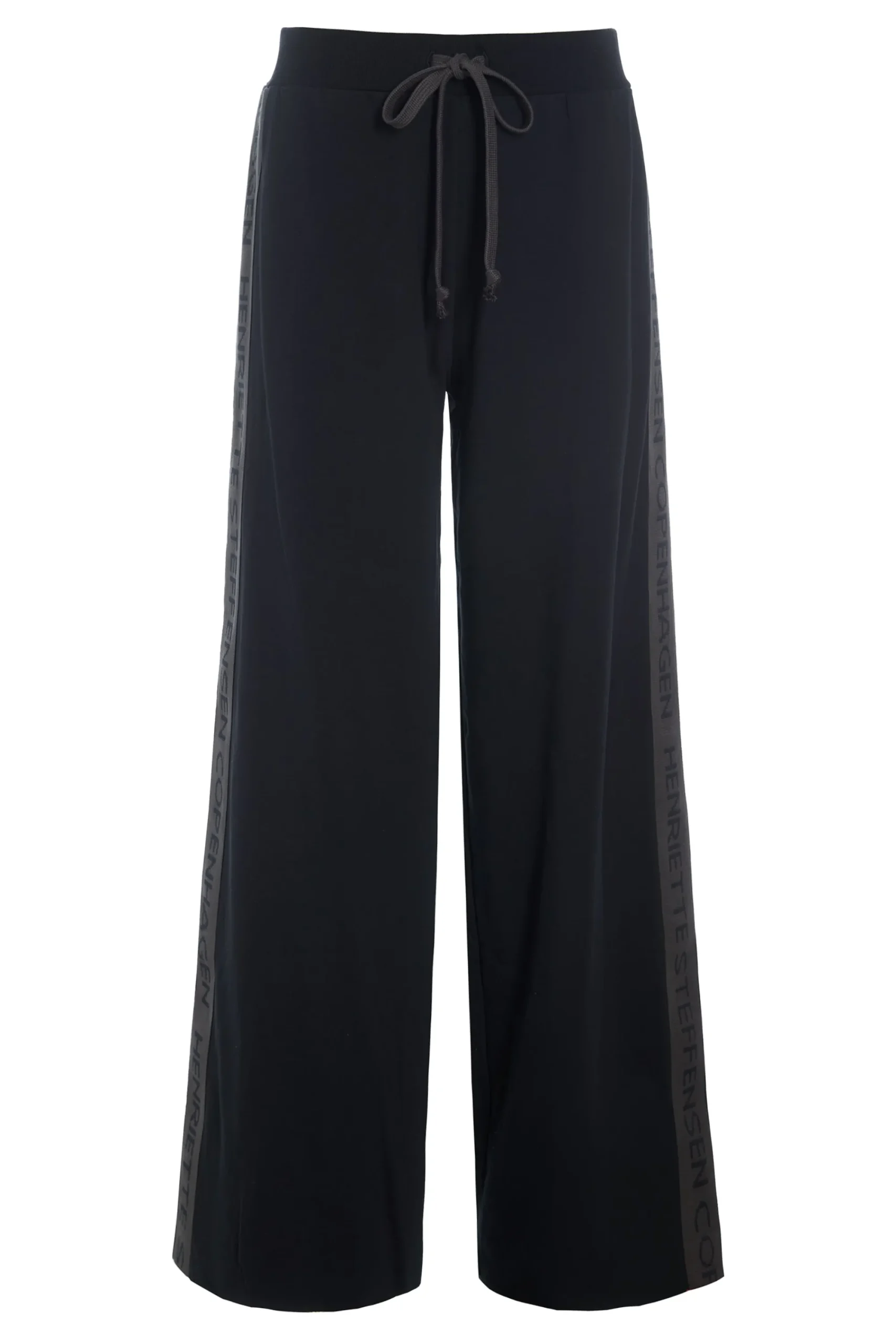 Henriette Steffensen Copenhagen FLARE SWEATHOSE | 72009 BLACK Flash Sale