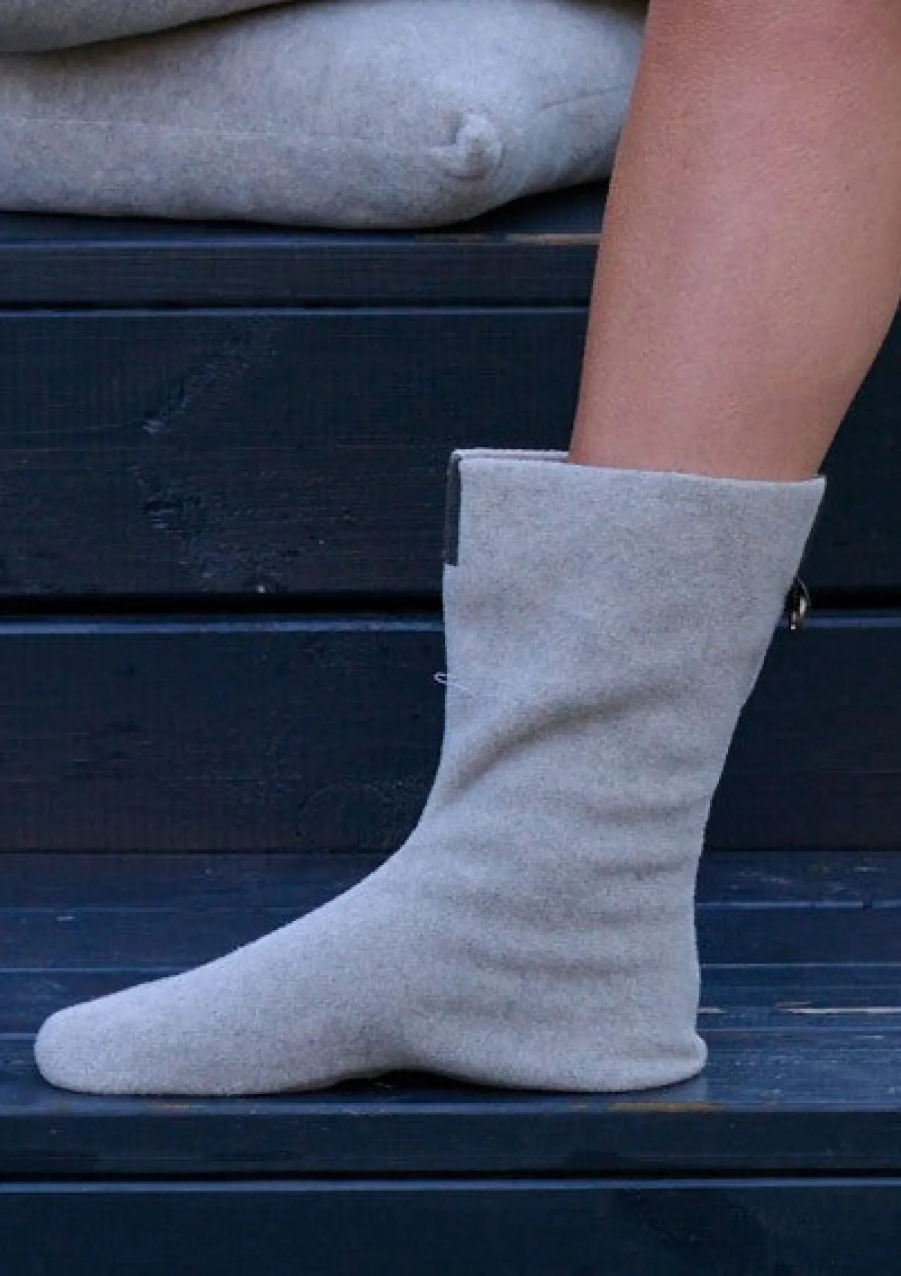 Henriette Steffensen Copenhagen FLEECE SOCKEN DAMEN | 4090 SAND Clearance