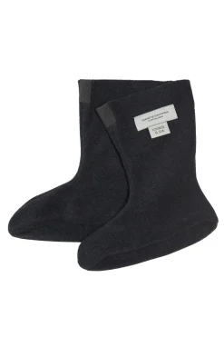 Henriette Steffensen Copenhagen FLEECE SOCKEN DAMEN | 4090 SOFT BLACK Flash Sale
