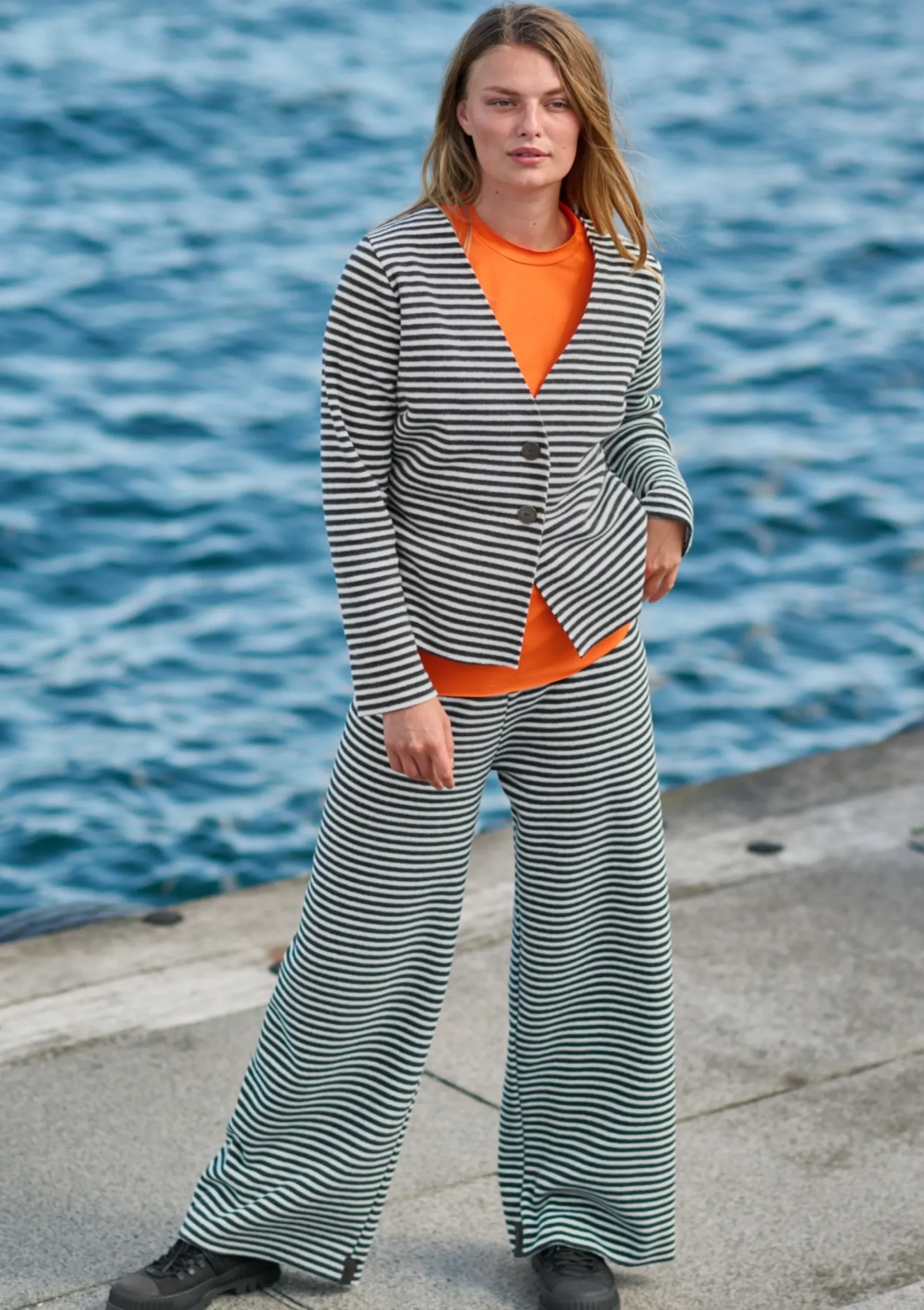 Henriette Steffensen Copenhagen JACKE | 7167 STRIPES B&W Fashion