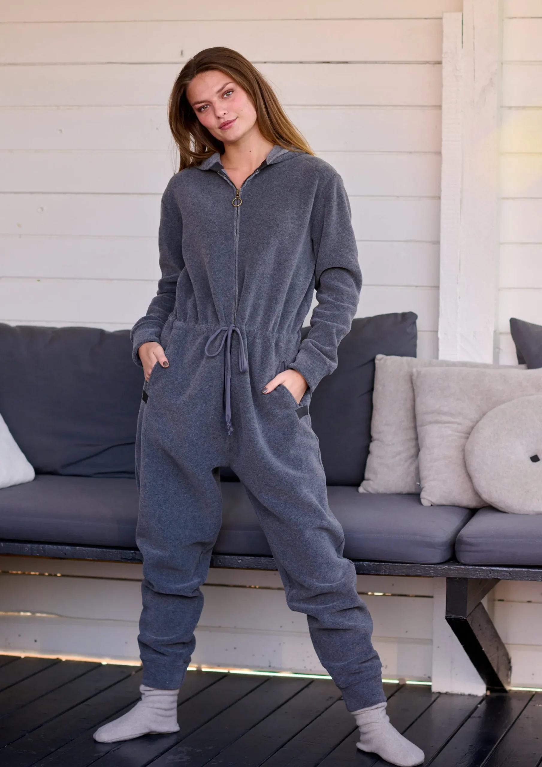 Henriette Steffensen Copenhagen JUMPSUIT FRAUEN | 3900 GREY Best
