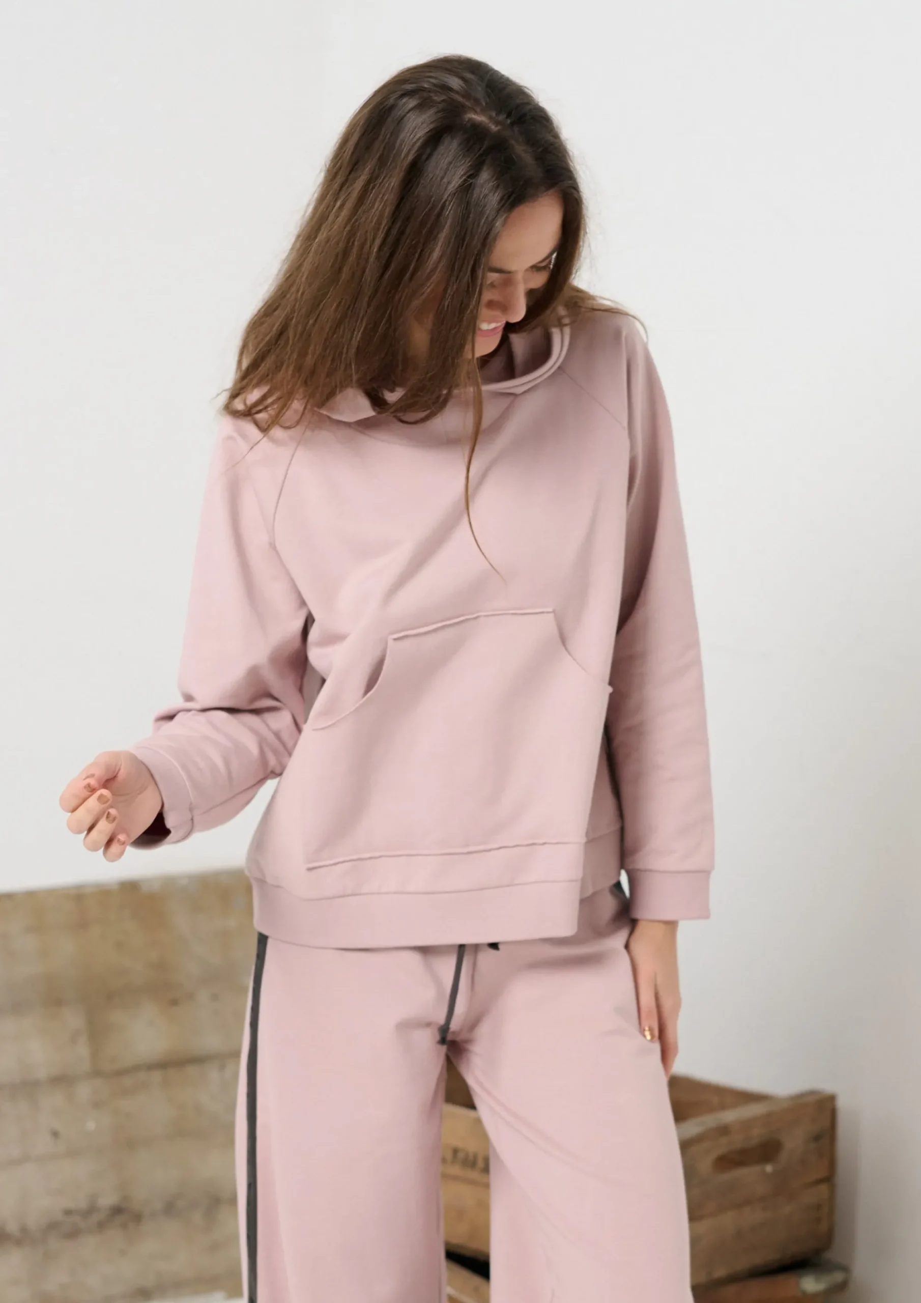 Henriette Steffensen Copenhagen KAPUZENPULLI | 71009 NUDE New