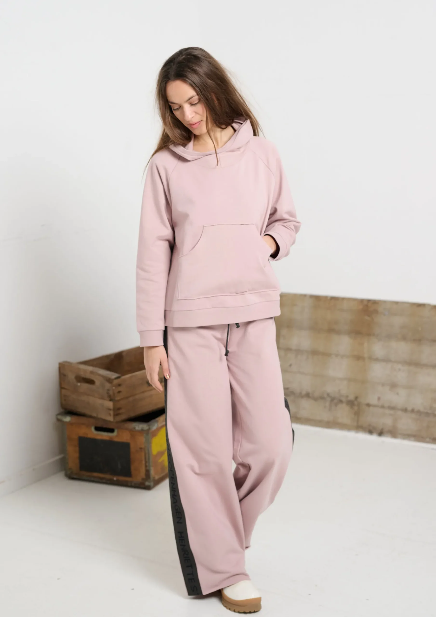 Henriette Steffensen Copenhagen KAPUZENPULLI | 71009 NUDE New