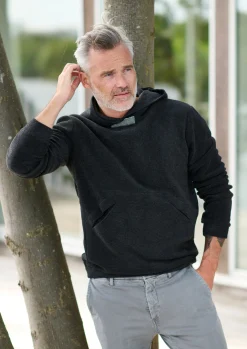 Henriette Steffensen Copenhagen KAPUZENPULLOVER | 1023C SOFT BLACK Online