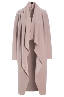 Henriette Steffensen Copenhagen LANGE CARDIGAN M/ WASSERFALL | 7131 NUDE Outlet