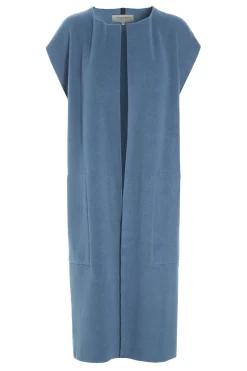 Henriette Steffensen Copenhagen LANGE WESTE | 7169 DUSTY BLUE Clearance