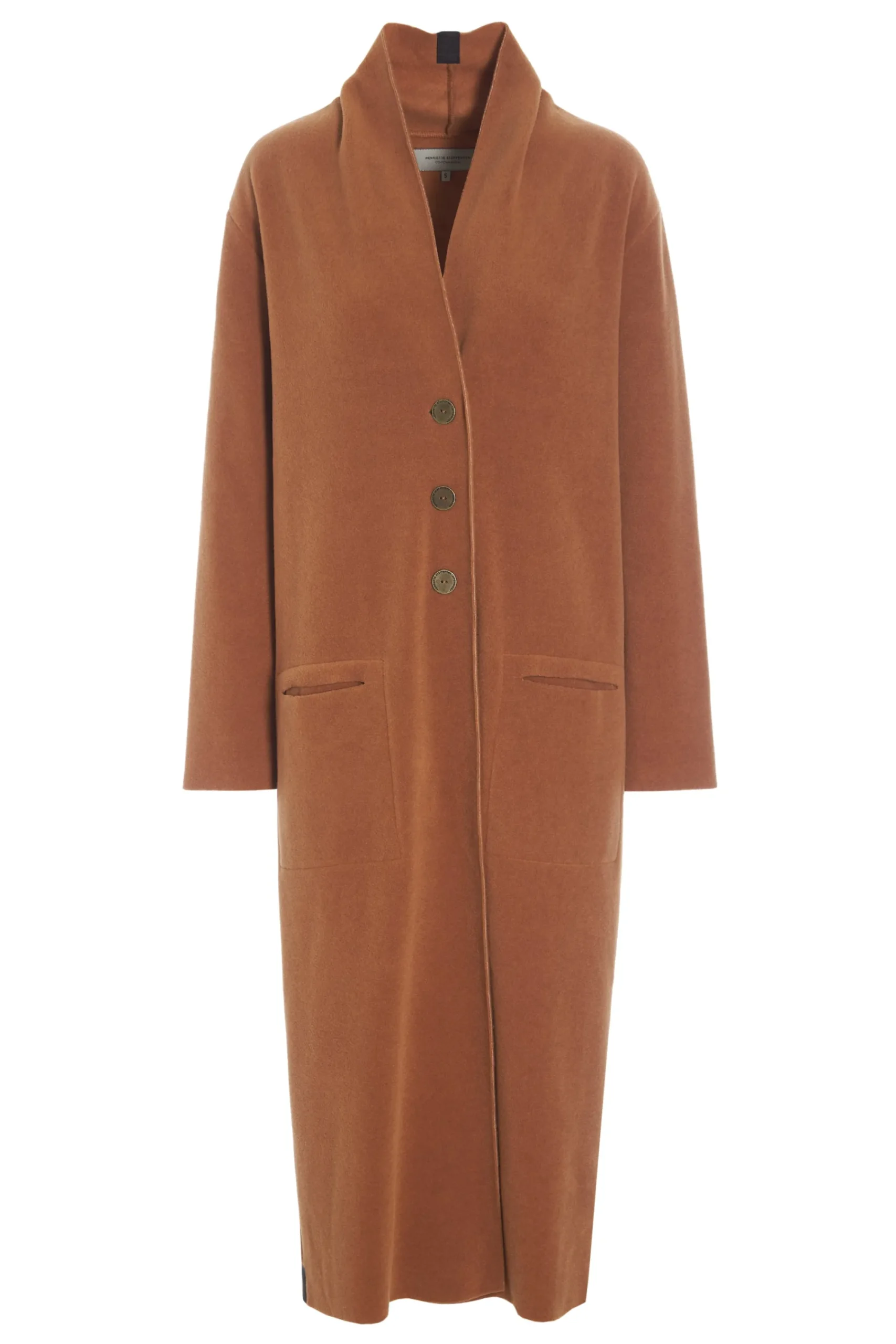Henriette Steffensen Copenhagen LANGER CARDIGAN | 7162 RUST Best Sale
