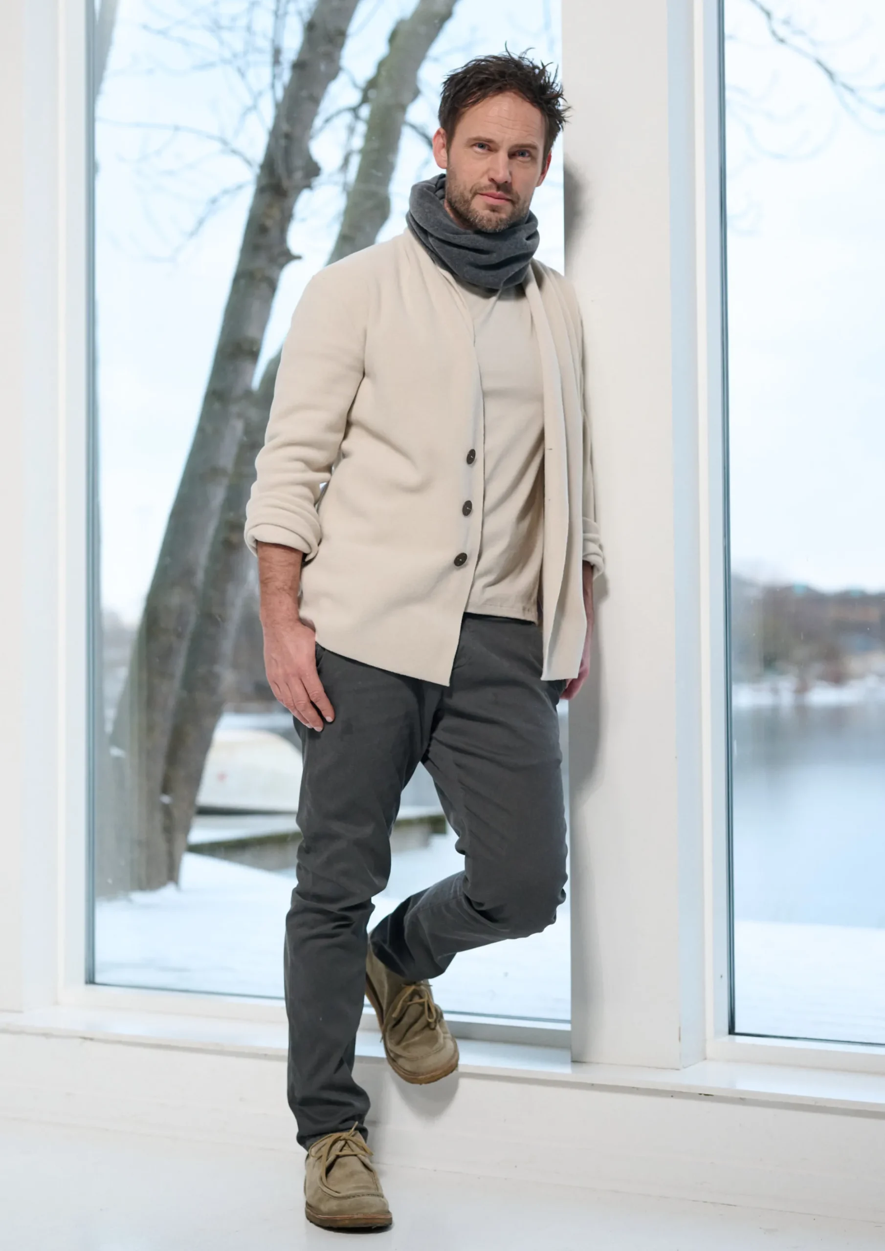 Henriette Steffensen Copenhagen LOOP SCHAL | 1043C GREY Best