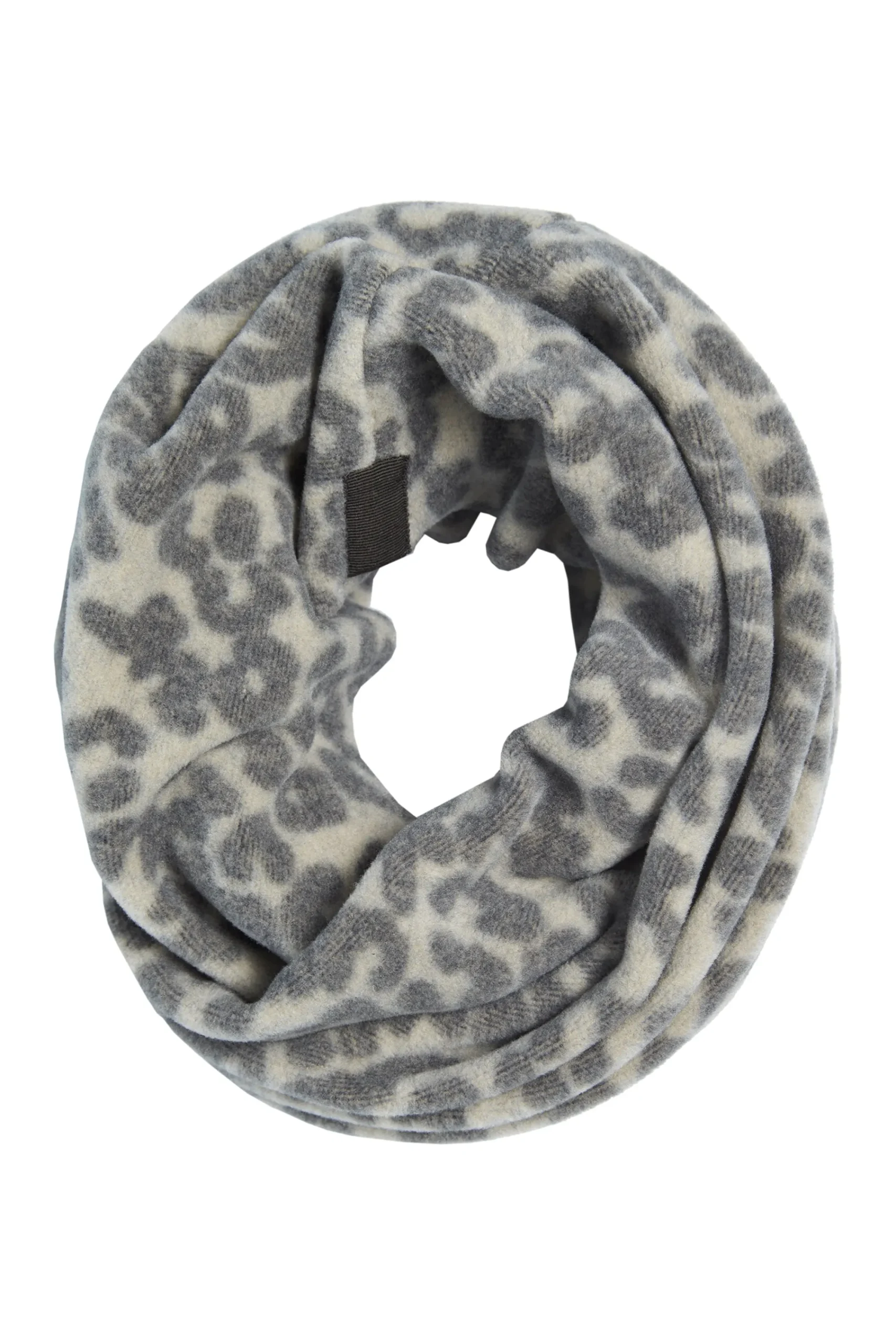 Henriette Steffensen Copenhagen LOOP SCHAL | 4074P LEOPARD grey Sale