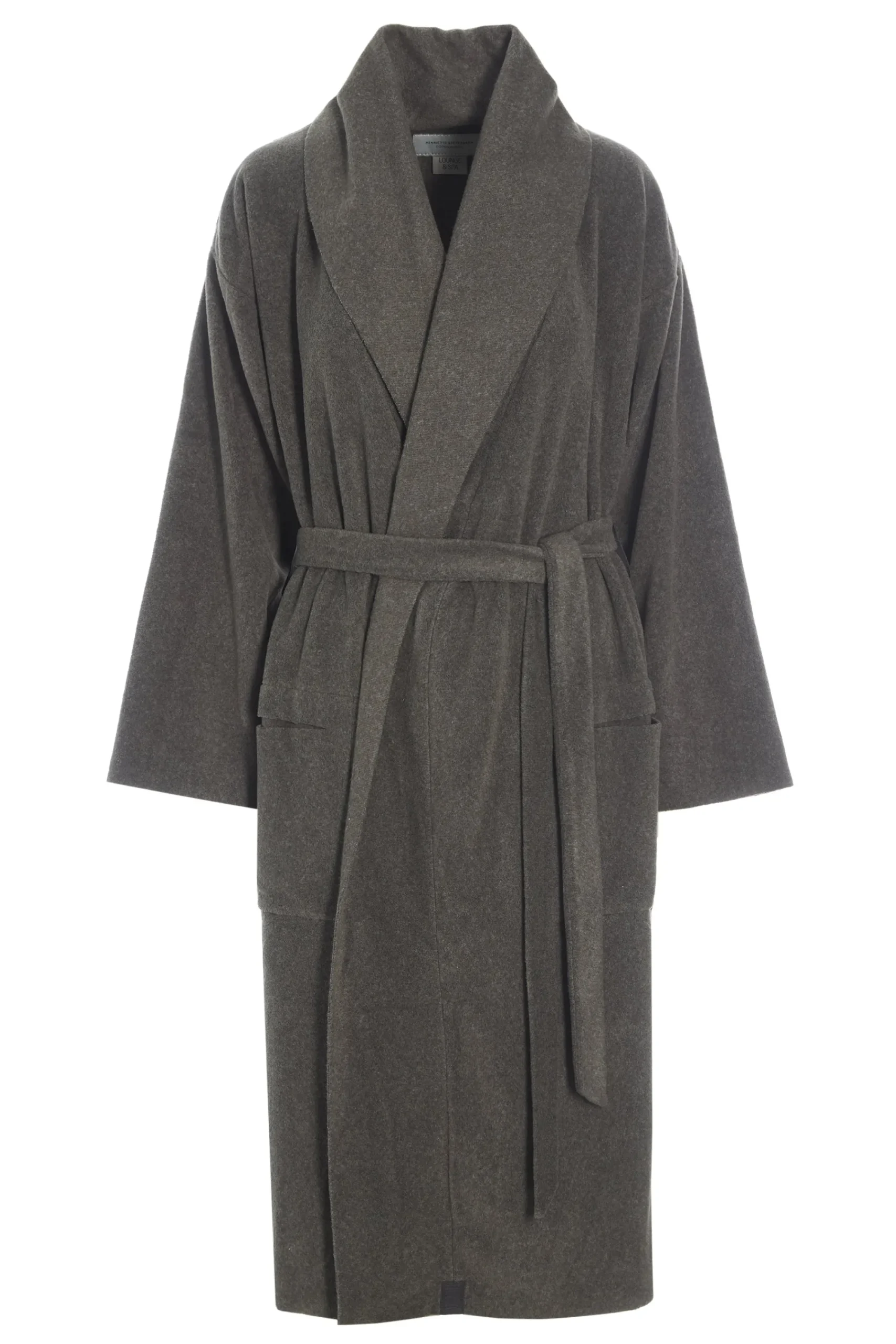Henriette Steffensen Copenhagen MORGENMANTEL FRAUEN MIDI | 7128 MIDI BARK Fashion