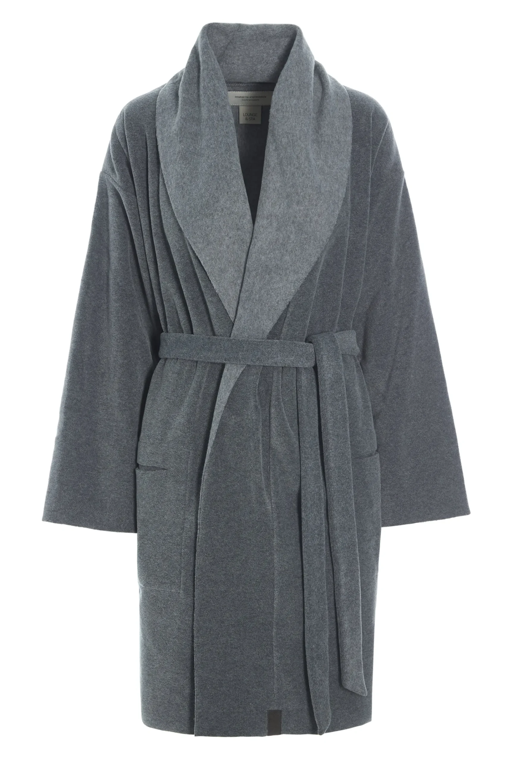 Henriette Steffensen Copenhagen MORGENMANTEL FRAUEN MINI | 7128 MINI GREY Store