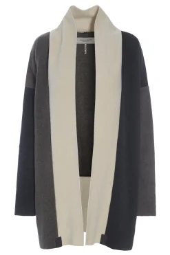 Henriette Steffensen Copenhagen NO WASTE CARDIGAN | 7175 BARK/KIT/SOFT BLACK Flash Sale