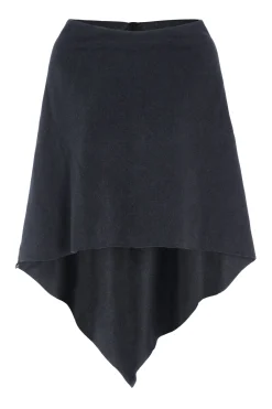 Henriette Steffensen Copenhagen PONCHO | 4026 SOFT BLACK Best Sale