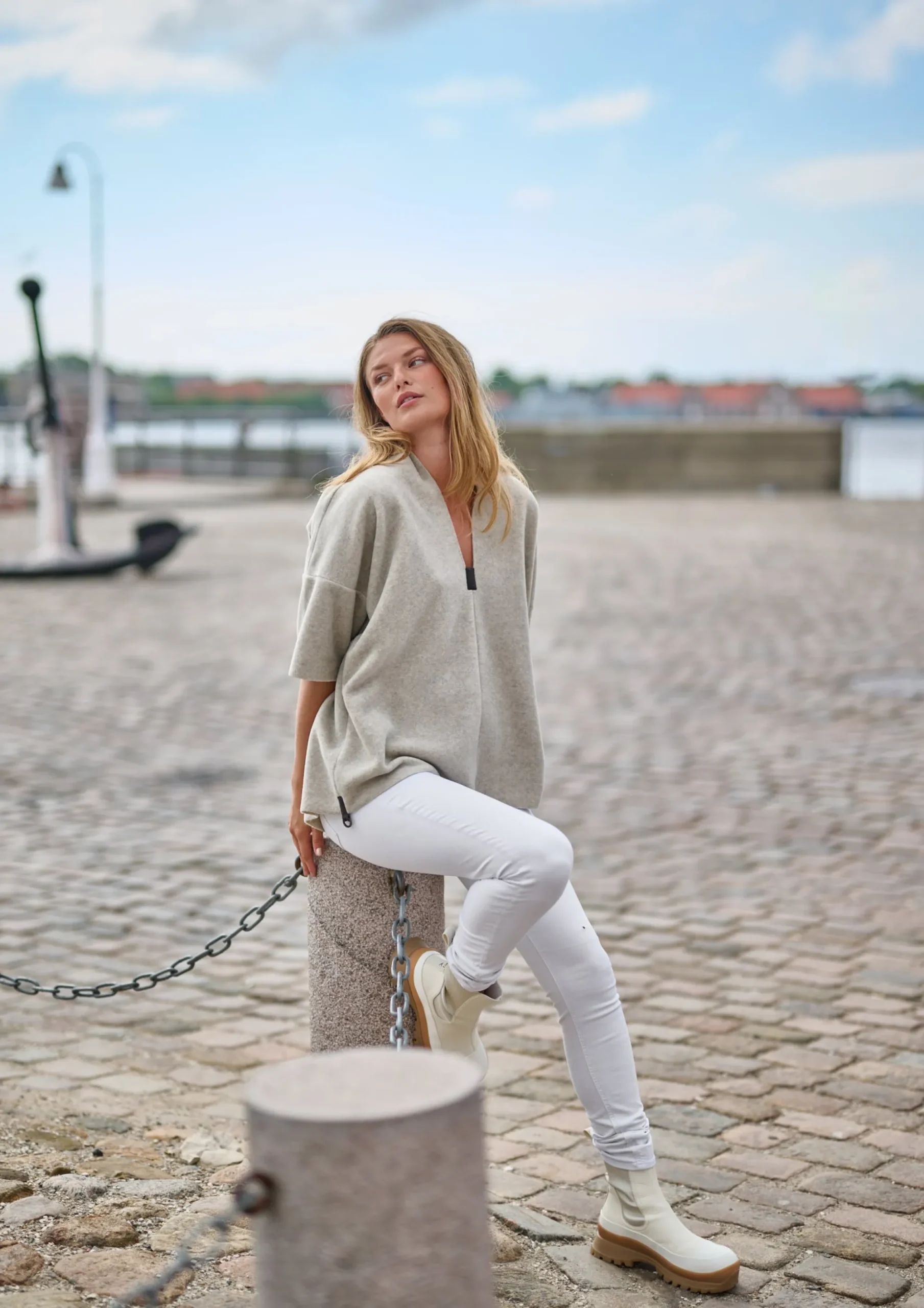 Henriette Steffensen Copenhagen PULLOVER | 1361 SAND New