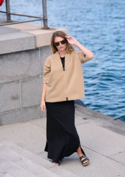 Henriette Steffensen Copenhagen PULLOVER | 1361 CAMEL Best Sale
