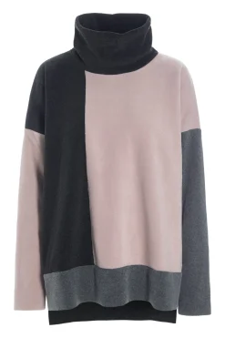 Henriette Steffensen Copenhagen PULLOVER PATCH | 1380 GREY/NUDE/SB Fashion