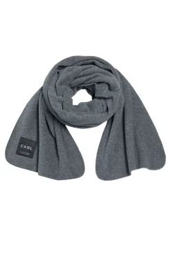 Henriette Steffensen Copenhagen SCHAL AUS WEICHEM FLEECE | 1004C GREY Shop