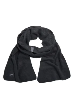Henriette Steffensen Copenhagen SCHAL AUS WEICHEM FLEECE | 1004C SOFT BLACK Shop